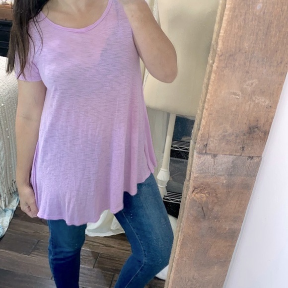 T.la by Anthropologie lavender color shirt size small - Picture 1 of 7